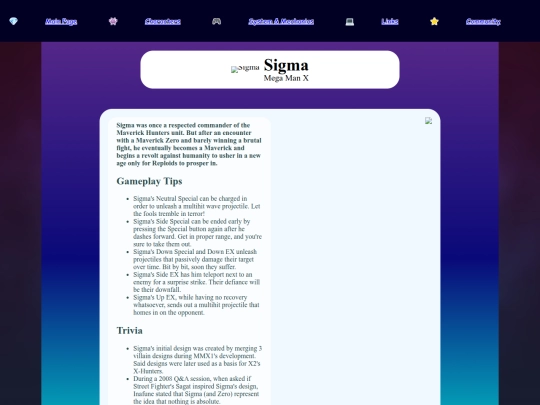 char_sigma screenshot