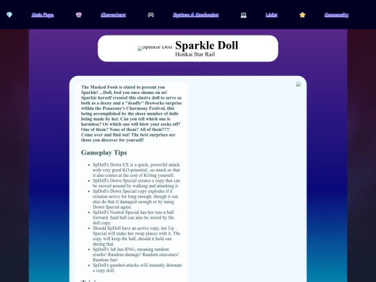 char_sparkledoll screenshot