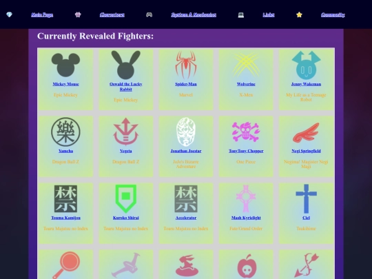 chars_all screenshot