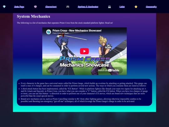 system screenshot