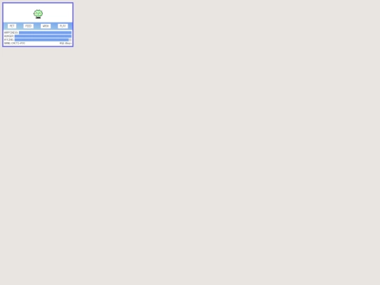 games/tamagochi screenshot