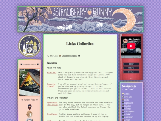 links-collection screenshot
