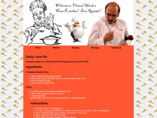 recipes/lime_pie screenshot