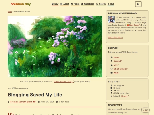 blogging-saved-my-life screenshot
