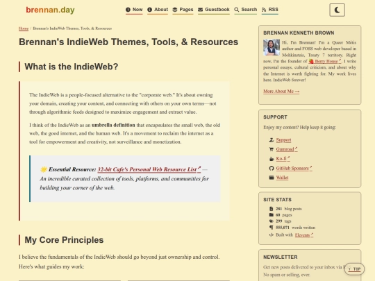 indieweb screenshot