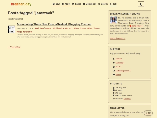 tag/jamstack screenshot