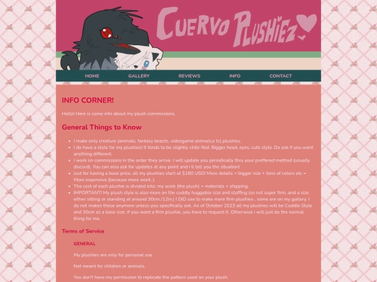 PAGES/info screenshot