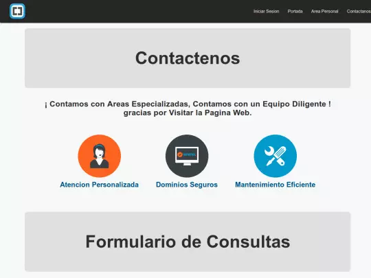 TPA/FormularioConsulta screenshot