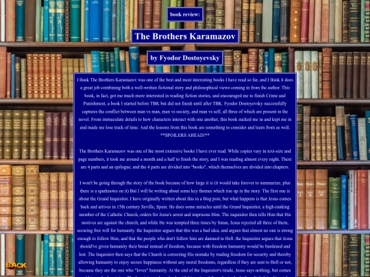 bookreview/brotherskaramazov screenshot