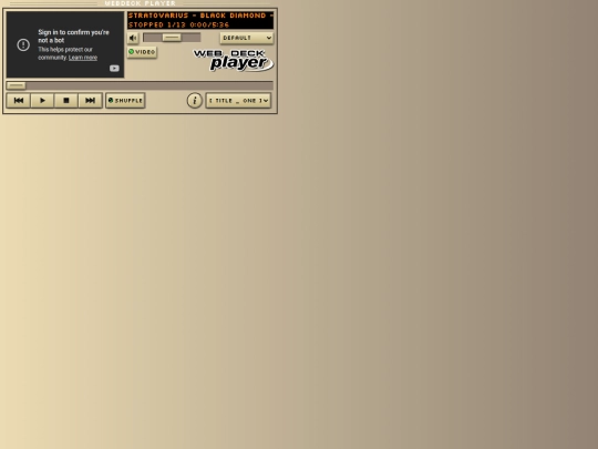 webdeck-player screenshot