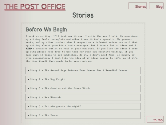 stories screenshot