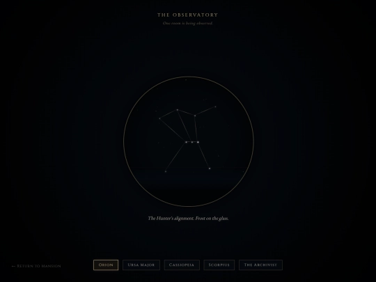 observatory screenshot