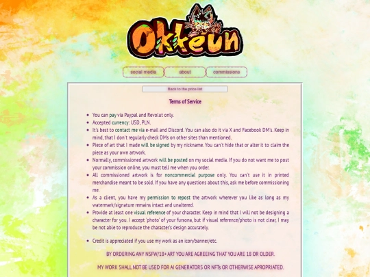 tos screenshot