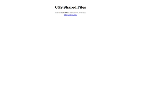 cgs screenshot