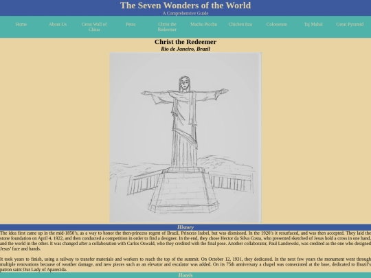 html/christ screenshot