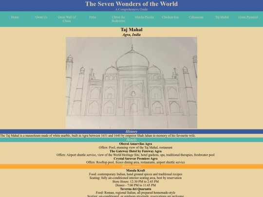 html/taj screenshot