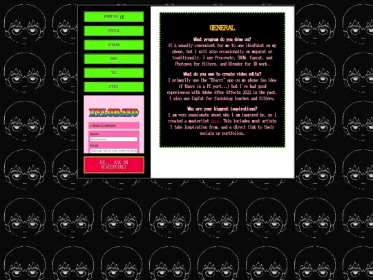 faq screenshot