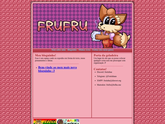 blogue screenshot