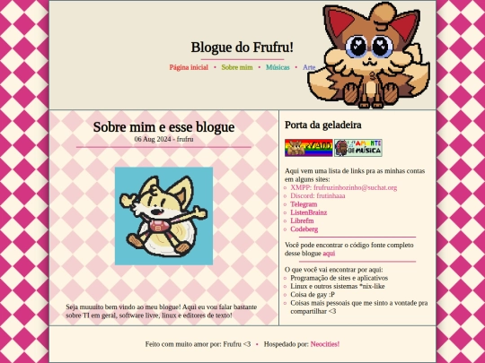 sobre screenshot