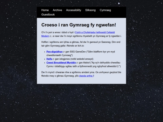 cymraeg screenshot