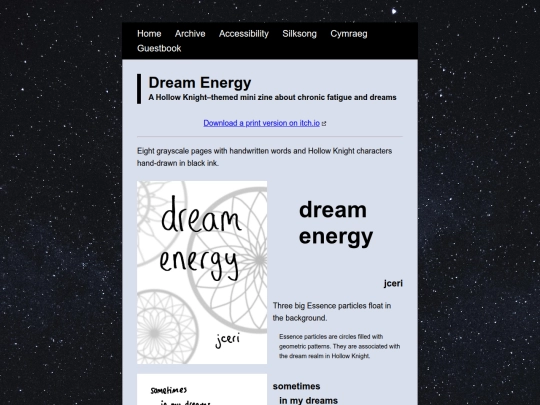 dream-energy screenshot