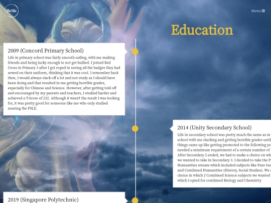 education screenshot