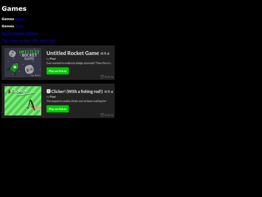 games screenshot