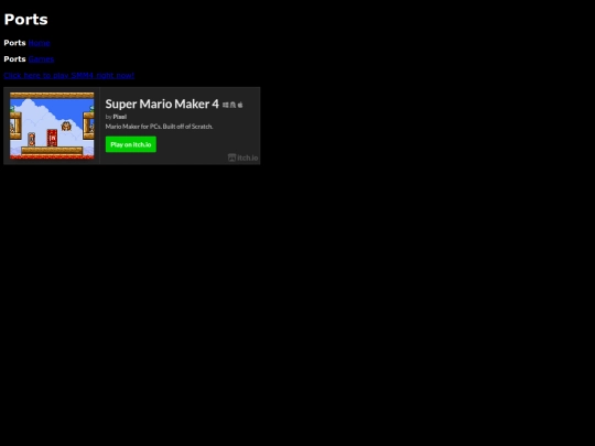 ports screenshot