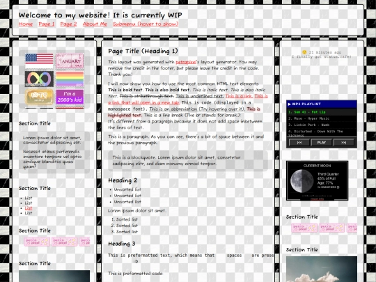 index screenshot