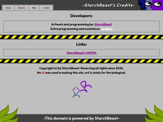 credits screenshot