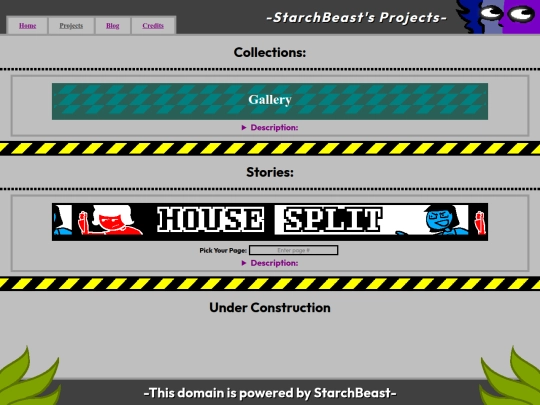 projects screenshot