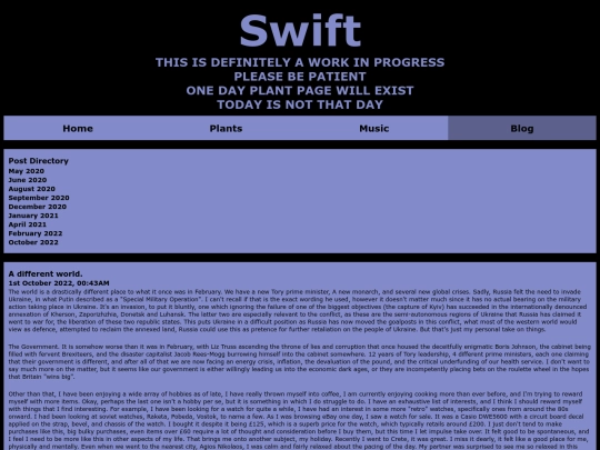 blog screenshot
