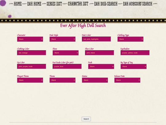 A-eah-doll-search screenshot