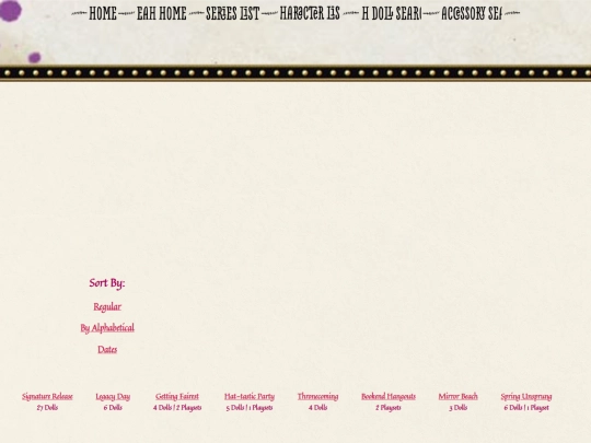 EAH/A-EAH-series-list screenshot
