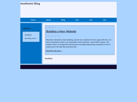 blog screenshot