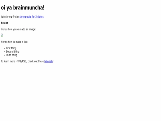 index screenshot