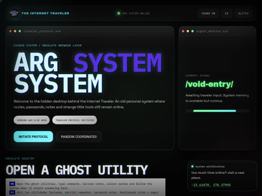 arg-system screenshot