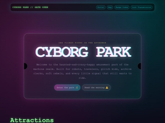cyborg-park screenshot