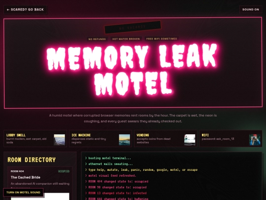 memory-leak-motel screenshot