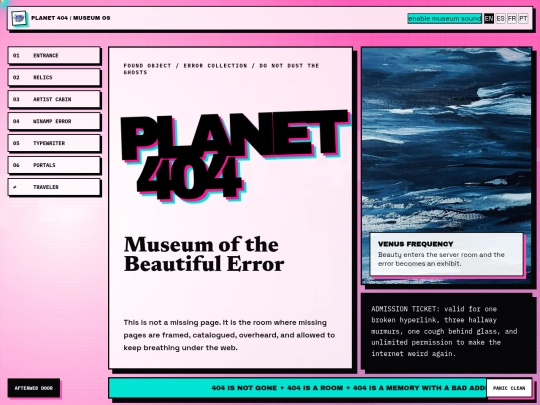planet-404 screenshot
