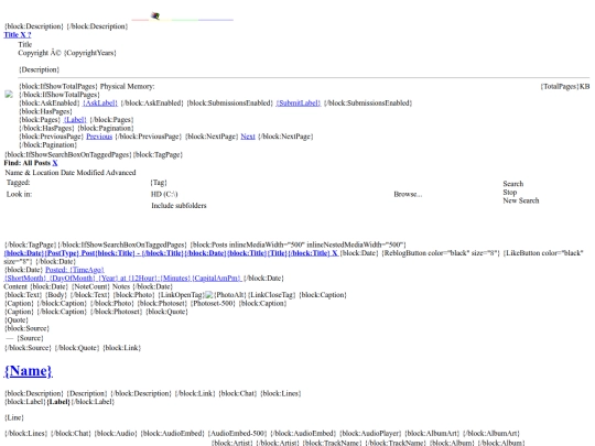 index screenshot