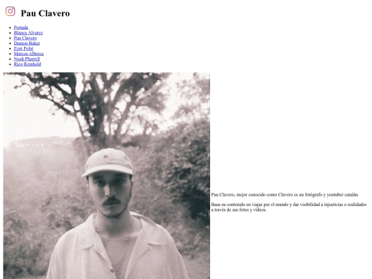 pages/clavero screenshot