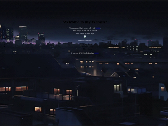 test screenshot