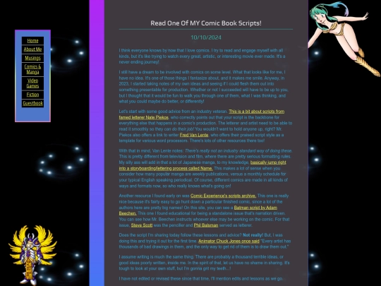 comics/myscripts screenshot