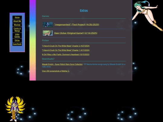 extras/extrasmenu screenshot