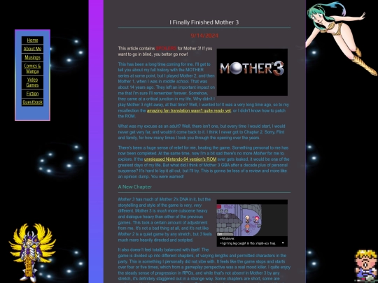 games/mother3/review screenshot