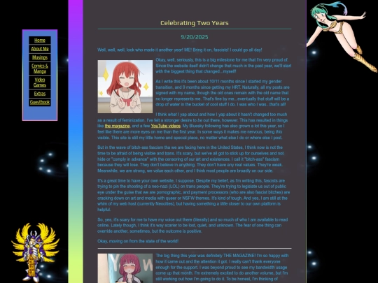 musings/2ndbirthday screenshot