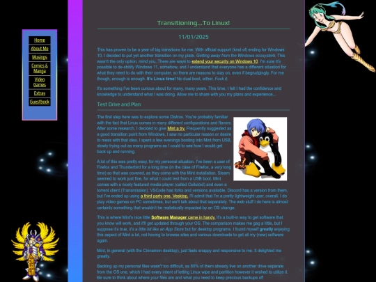 musings/linux screenshot
