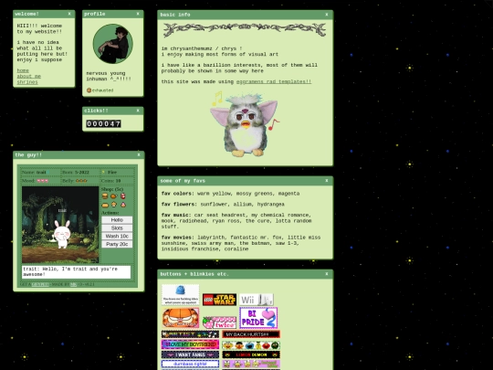 aboutme screenshot