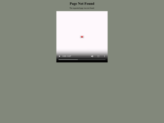 not_found screenshot